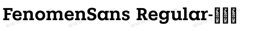 FenomenSans Regular字体转换